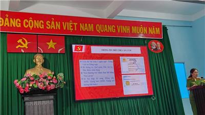 Image: PHƯỜNG 13 TỔ CHỨC TUYÊN TRUYỀN, PHỔ BIẾN LUẬT CĂN CƯỚC 2023