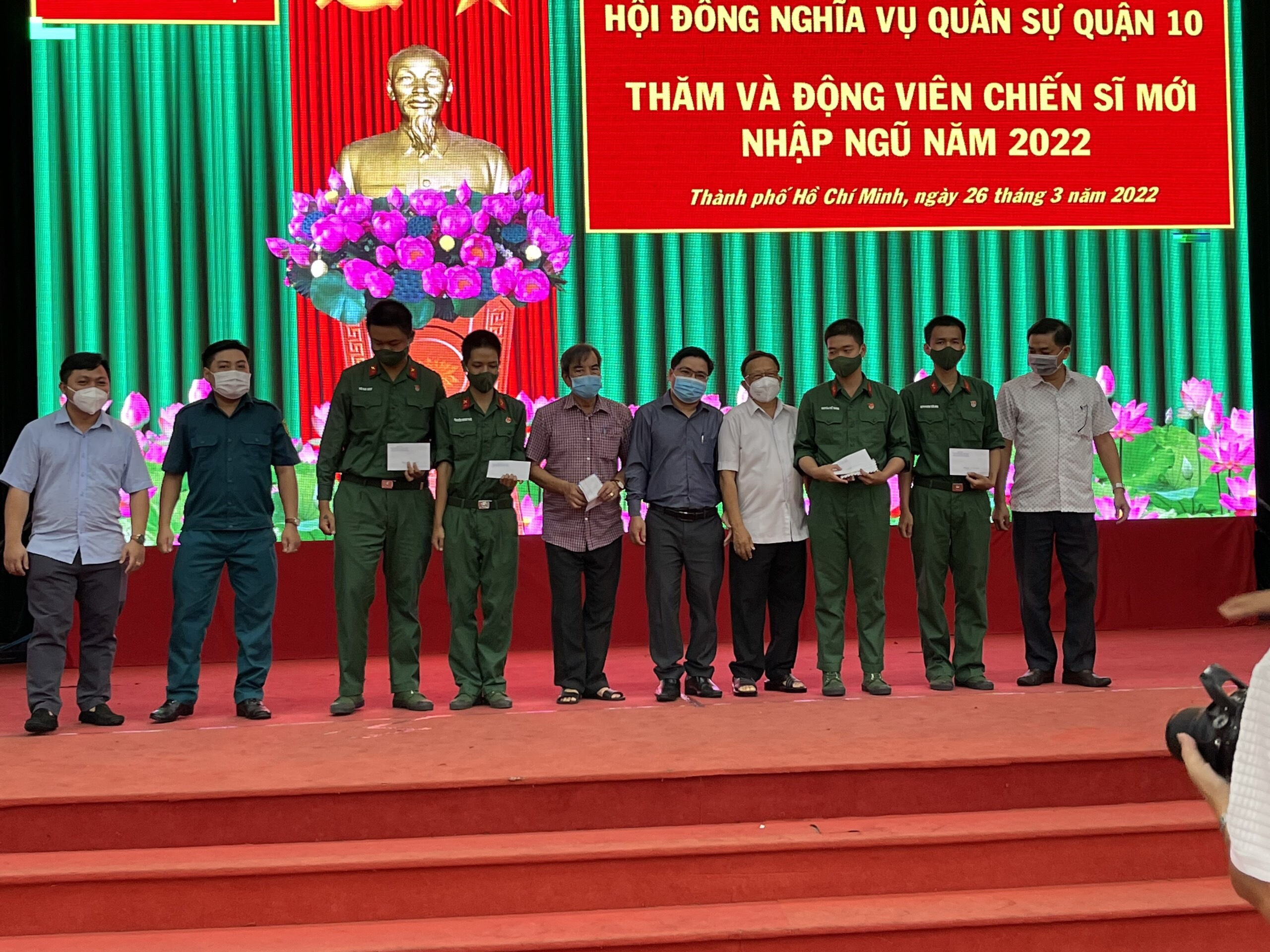 Image: THĂM VÀ ĐỘNG VIÊN CHIẾN SĨ MỚI NHẬP NGŨ NĂM 2022