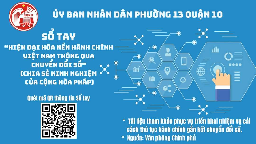 Image: Sổ tay "Hiện đại hóa nền hành chính Việt Nam thông qua chuyển đổi số" (Chia sẻ kinh nghiệm của Cộng hoà Pháp)