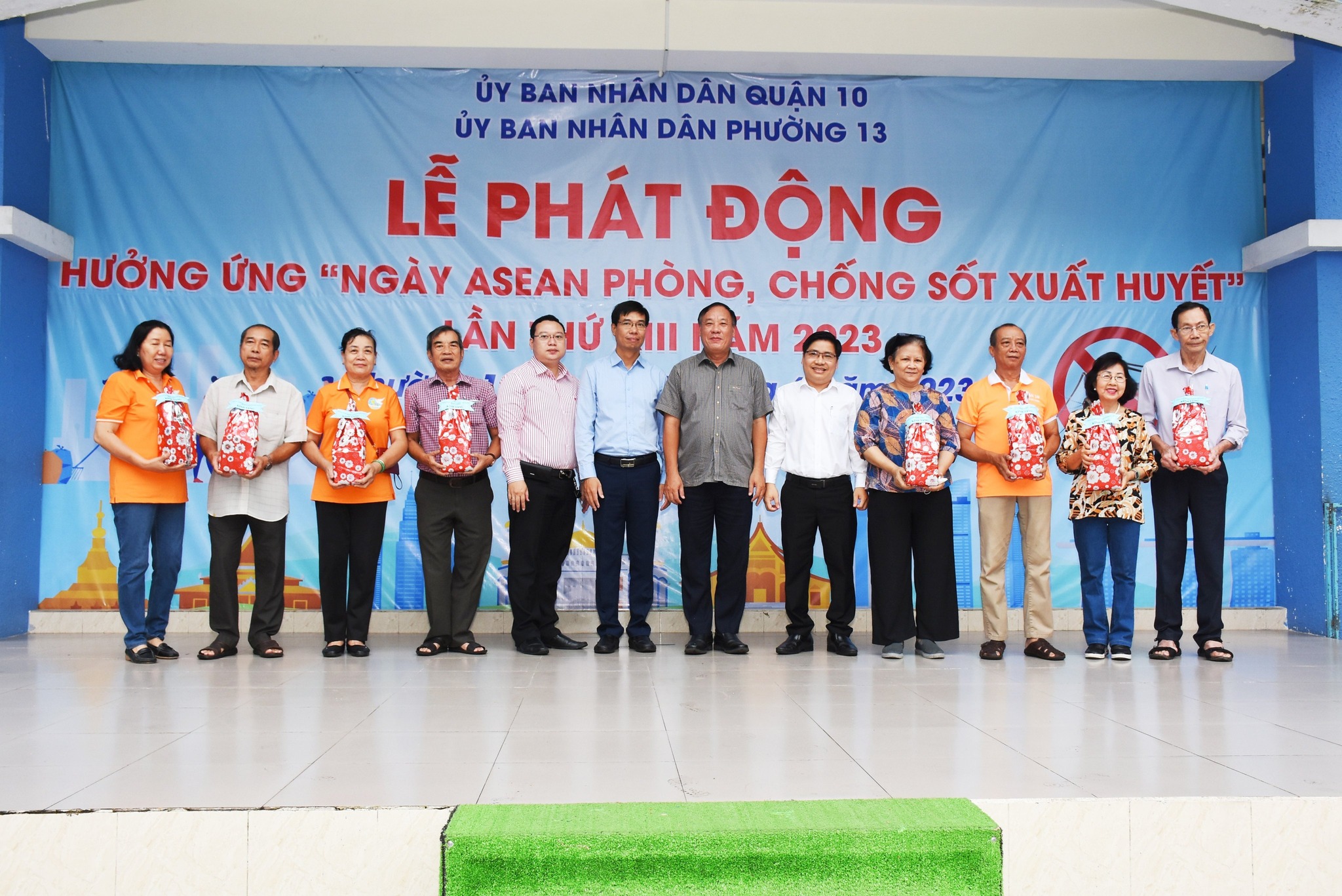 Image: Phường 13 tổ chức Lễ phát động hưởng ứng “Ngày ASEAN phòng, chống Sốt xuất huyết lần thứ 13 năm 2023