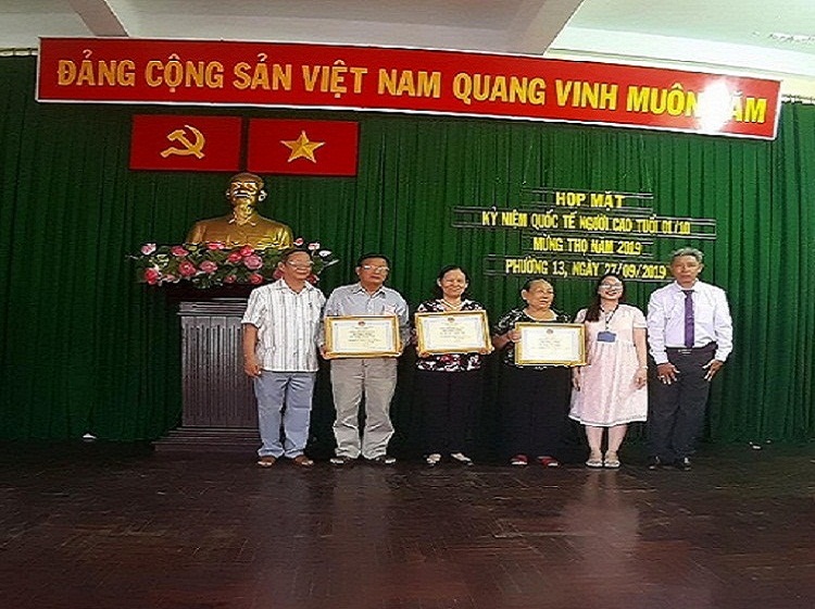 Image: Tổ chức họp mặt mừng thọ Người cao tuổi nhân kỷ niệm ngày Quốc tế Người cao tuổi 1/10/2019